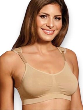Wireless Everyday Comfort Bra in Beige